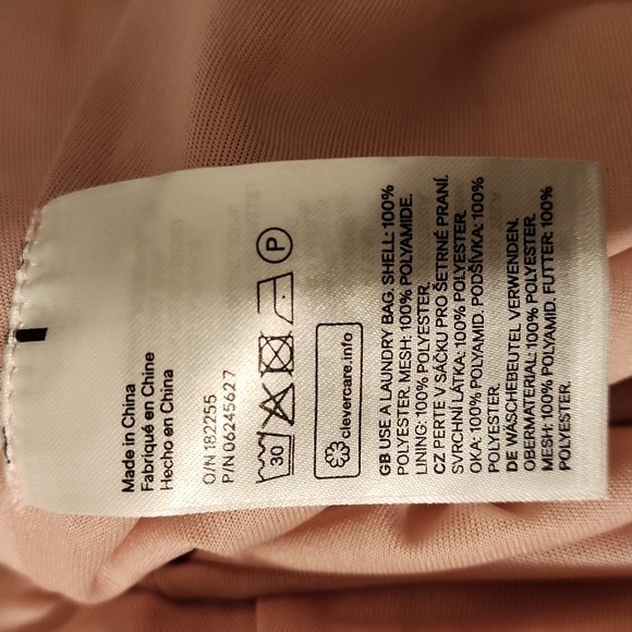 H & M Long Mesh Dress Powder pink - Picture 11 of 11